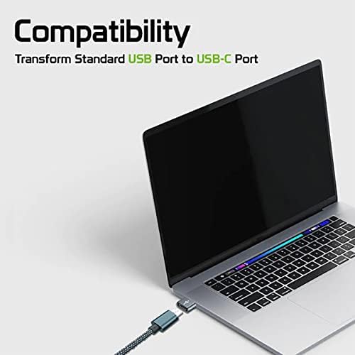 USB-C Női USB Férfi Gyors Adapter Kompatibilis A Samsung Galaxy Rügyek Töltő, sync, OTG Eszközök, Mint a Billentyűzet,