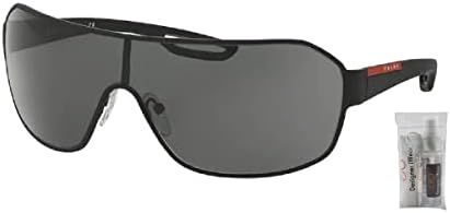Prada PS52QS Téglalap Napszemüveg Férfi + CSOMAG Tervező iWear Ingyenes Szemüveg Készlet