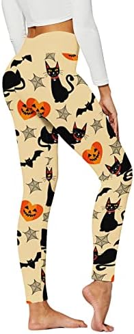 Guolarizi Nők Halloween Jóga Leggings Futó Nyomtatás Nap Ellenőrzési Edzés Pants Pilates 2x Jóga Nadrág Női plus Size