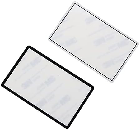 Rymfry Felső Képernyő Keret objektívvédőt LCD Képernyő Védő Fólia Nintend Új 3DS Konzol (Fehér)