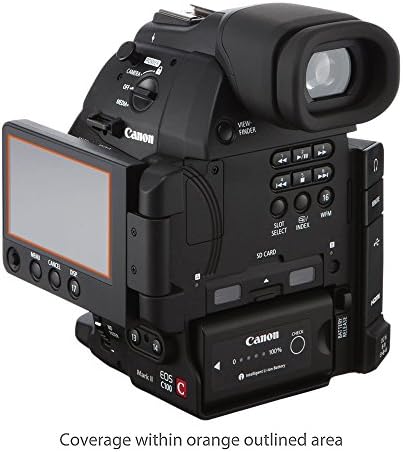 BoxWave képernyővédő fólia Kompatibilis Canon EOS C100 Mark II (Screen Protector által BoxWave) - ClearTouch Üveg, 9H