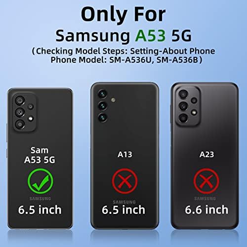 PUJUE Samsung Galaxy A53 5G-Ügy: Ütésálló Védő Telefon Esetekben - Puha Szilikon TPU Slim Sejt Shell - Aranyos Tartós