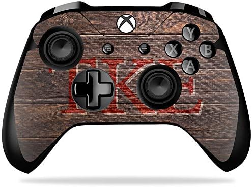 MightySkins Szénszálas Bőr Microsoft Xbox One X Vezérlő - Tau Kappa Epsilon Fa | Védő, Tartós Szerkezetű Szénszálas