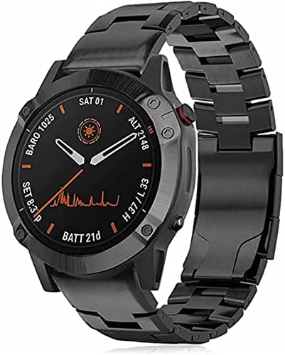 SNKB Quick Fit Titán Ötvözet+Rozsdamentes Acél Watchband A Garmin Fenix 7X 7/6 6X 5X Pro Plusz Heveder Zenekar MARQ/Enduro