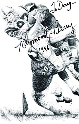 Raymond Berry Dedikált Képeslap - NFL-Vágott Aláírás