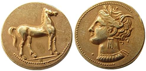 Ezüst Dollár Ókori Görög Érme Külföldi Másolás Emlékérme G31 Jelű