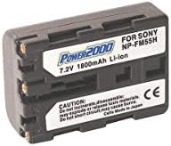 Power2000 NP-FM55H 7.2 V 1800mAh Újratölthető Lítium-Ion Akkumulátor, Sony Kamera