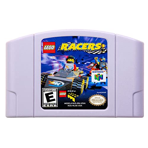 Új N64 Játékok Patron LEGO Racers MINKET NTSC Verzió Az N64 Konzol Játék Kártya