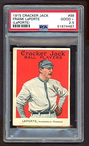 1915 Cracker Jack 98 Frank LaPorte (Baseball Kártya) PSA a PSA 2.50