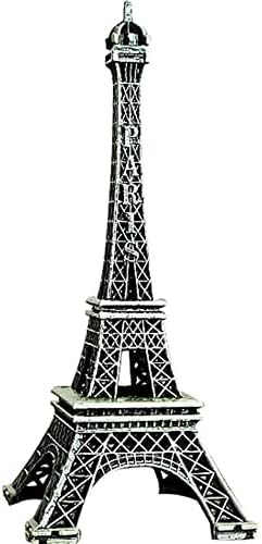Chinshwehaw Eiffel-Torony, Szobor, Dekoráció 8.5 Colos Alufelni Fém Gyűjthető Figura Replika Szuvenír Szoba francia