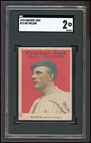 1915 Cracker Jack 13 Művészet Wilson Chicago White Sox (Baseball Kártya) CSKP CSKP 2.00 White Sox