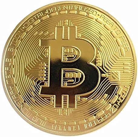 1 Kreatív Szuvenír Aranyozott Érme Replika Emlékérme A Bitcoin Fizikai Gyűjtemény Bitcoin Gyűjtemény Fizikai Megemlékező