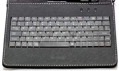 Navitech Fekete Billentyűzet Esetben Kompatibilis A Lenovo LAP 4 X 704F 10.1 Hüvelykes Tablet