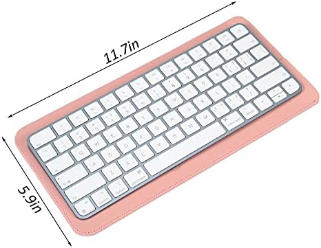 PU Bőr Billentyűzet Ujja Esetben Fedezi a 2021 Apple iMac 24 Hüvelyk Mágikus Billentyűzet Touch ID Modell A2449 A2450