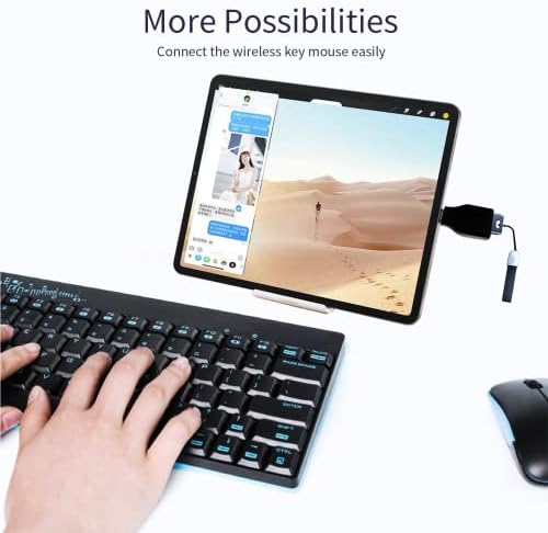 USB-C-USB Adapter, MITATTOK USB-C Férfi, hogy EGY USB 3.0 Női Adapter, 5G Adatátvitel Kompatibilis iMac 2021 iPad Pro