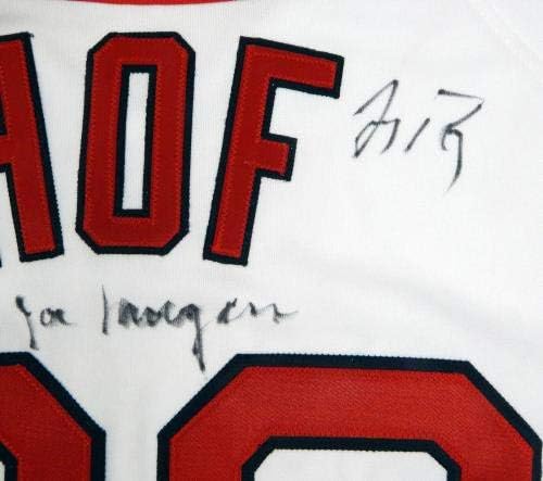 A Boston Red Sox Morgan Williams Roberts Remy Scott Aláírt Másolat Fehér Jersey - Játék Használt MLB Mezek