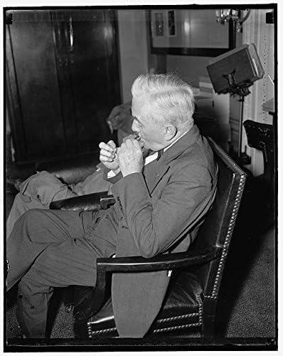 HistoricalFindings Fotó: Nebraskai Szenátor George W Norris,Szenátus jogi Hallás,Washington DC-ben,1937