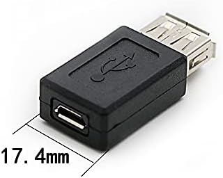 rgzhihuifz 3 Csomag USB 2.0 EGY Női USB Micro Női Adapter Átalakító