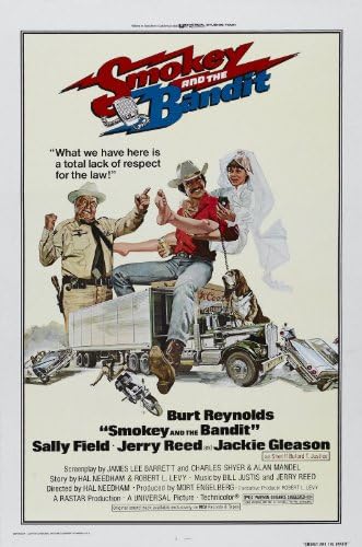 Smokey A Bandita (1977) Film Poszter 24x36 Minősített Nyomtatás a Holografikus Szekvenciális Számozás a Hitelesség