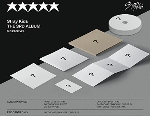 [FELIX] Kóbor Gyerekek 5-CSILLAGOS 3. Teljes Album DIGIPACK Ver+Előrendelés Fotó kártya (yes24)