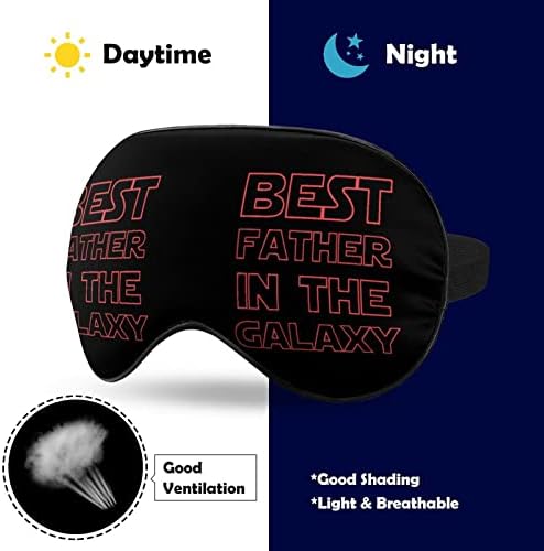 A legjobb Apa, A Galaxy Nyomtatás Szem Maszk Fény Blokkoló Aludni Maszk, Állítható Heveder Utazási Alszik Műszakban