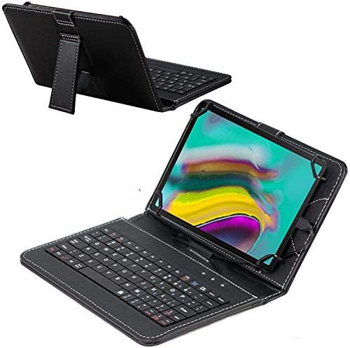 Navitech Fekete Billentyűzet Esetben Kompatibilis CWOWDEFU 10 Tablet