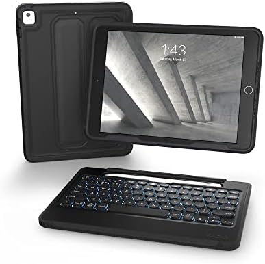 ZAGG Masszív Könyv Levehető Esetben Mágneses-Csuklós Keyboard for iPad 3, iPad Pro 10.2 pedig 10.5 (9. Generáció), Multi-Eszköz