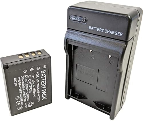 Bescor NP-W126S Akkumulátor Töltő Készlet Válassza ki a Fujifilm Fényképezőgépek