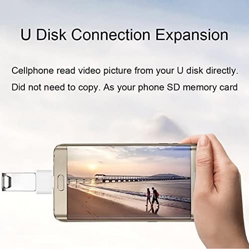 USB-C Női USB 3.0 Férfi Adapter (2Pack) Kompatibilis Az LG H870 Multi használható konvertáló hozzá Funkciók, mint Például