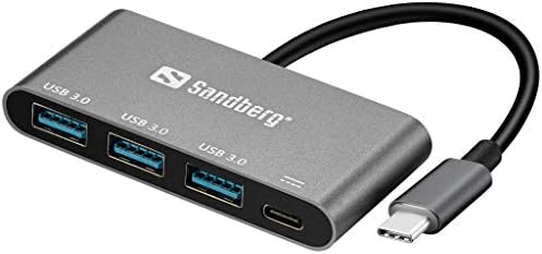 Sandberg 136-03 USB-C-3 x USB 3.0 Átalakító