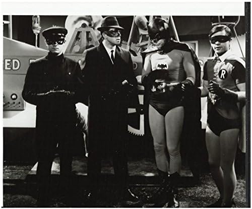 Adam West, mint Batman, Burt Ward, mint Robin a Batman 8 x 10 Inch-Fotó