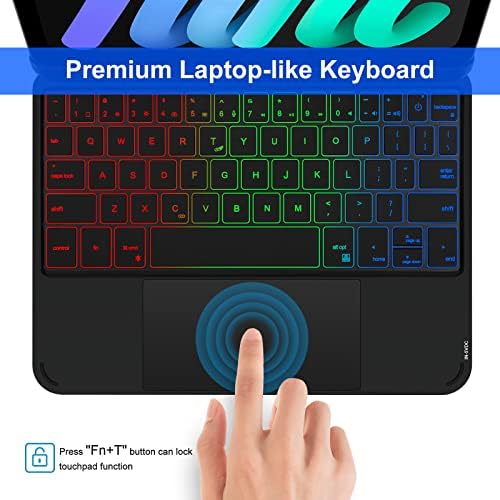KVAGO iPad Mini 6 Esetben a Billentyűzet, Mágikus Keyboard for iPad Mini 6 2021 8.3-hüvelyk 6. Generációs, Touchpad