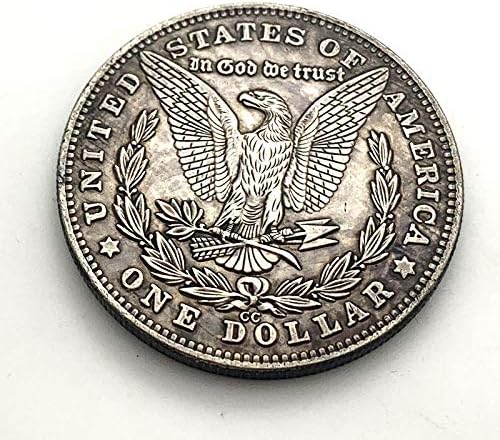 1878 Kóbor Érme Zombi Birka Kedvenc Érme, Emlékérme ezüstözött Bitcoin aita Érme Szerencse Érme Gyűjthető Érme